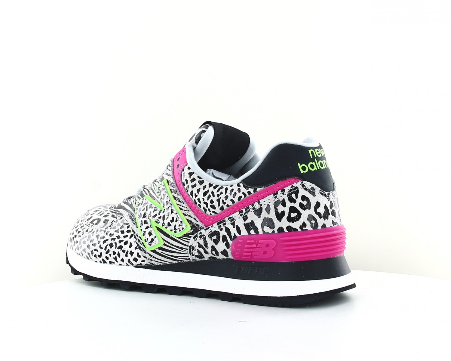 New balance wl574 femme noir et shop rose